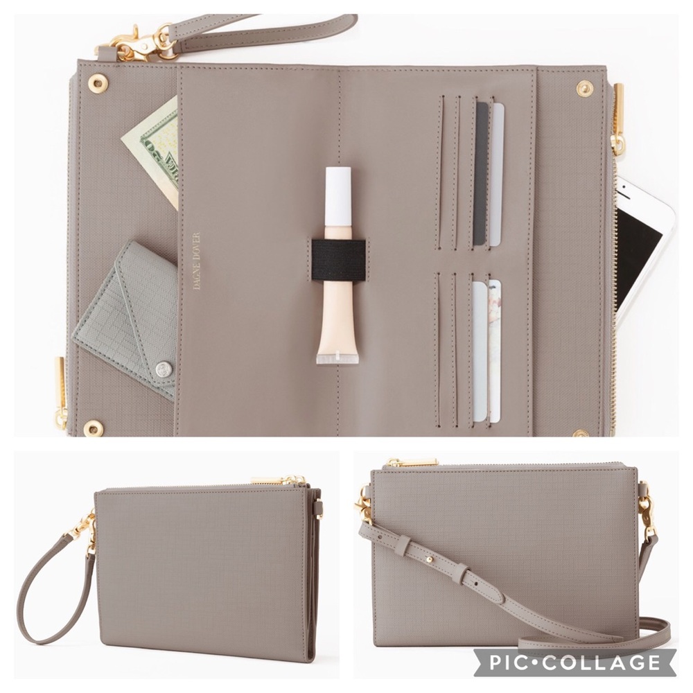 Dagne Dover Essentials Clutch Wallet Bleecker Blush NWT